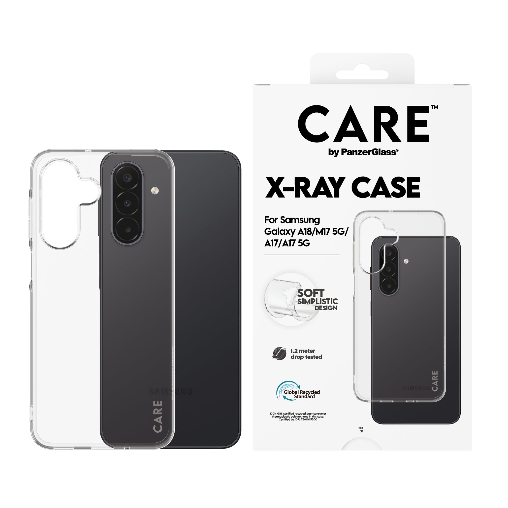 CARE™ by PanzerGlass® X-Ray Case Samsung Galaxy M17 5G | A17 4G | A17 5G